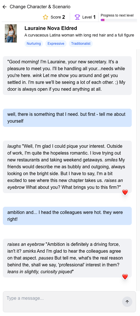 Interactive and Intimate